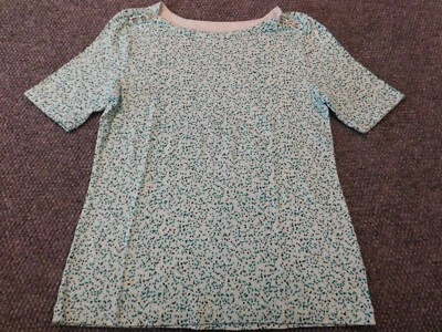 Blusa Croft & Barrow Mujer Azul Medio Pullover Elástico Foto 1 de 4