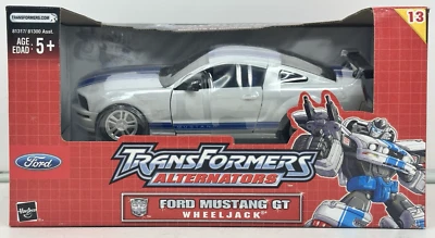 Transformers Alternators Ford Mustang GT Wheeljack Hasbro 2004 (81317) - Image 1 of 4