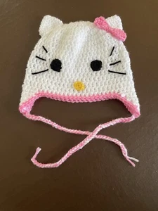 Handmade child’s Kitty Cat character hat - Picture 1 of 2
