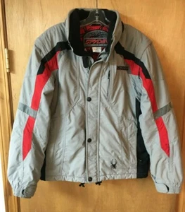 ✅ Spyder Giacca Sci Snowboard Giovane Bambino Isolata con Cappuccio Impermeabile - 18 (XL) - Foto 1 di 3