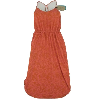 prAna Ayla Dress Womens Sundress Size XS Fresca Flora Fauna Floral Bird Print - Image 1 of 4