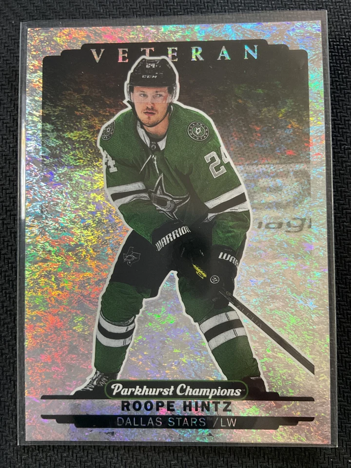 Roope Hintz 2022-23 Parkhurst Champions Speckled Parallel Card #137 - Image 1 of 1