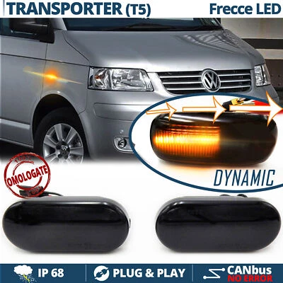 Frecce LED Sequenziali per VW TRANSPORTER T5 Dinamiche CANBUS no Error Omologate - Immagine 1 di 4