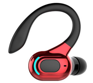 Wireless Earbud, Bluetooth 5.3 Headphones Pure Bass Sound with Earhooks, 75H Bat