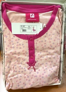 pigiama leggero donna LUNGO COMODO maniche corte Marta Marzotto FUCSIA XL 3pz - Foto 1 di 2
