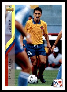 Upper Deck World Cup 94 (English/German) Gabriel Gomez (Colombia) No. 43