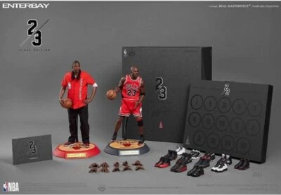 Enterbay NBA Michael Air Jordan 4 Nike Shoes FINAL 1:6 Real Masterpiece 2 FIGURE - Image 1 of 4