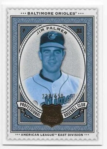 2009 SP LEGENDARY CUTS SP #141 Jim Palmer #223/550 - Picture 1 of 1