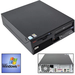 IBM Lenovo 9210 EU6 Windows XP Computer LPT RS-232 USB LAN FDD DVD 80GB 2GB M894 - Picture 1 of 5