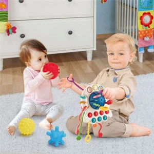 Baby Lernspielzeug ab 6–18 Monate, Montessori Spielzeug, Sensorisches Spielzeug - Bild 1 von 21