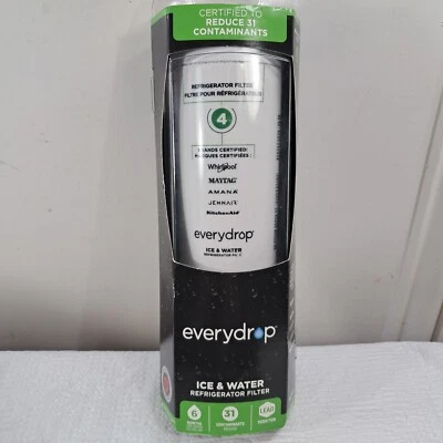 NEW EveryDrop PUR Refrigerator Water Filter EDR4RXD1 Whirlpool Maytag Every Drop - Image 1 of 4