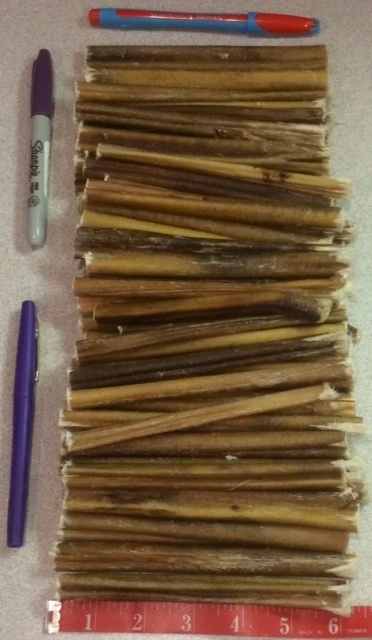 EUA SÓLIDO 6" Beef Bully STICKS 25 unidades como mastigar petisco para cachorro FRESCO natural fino - Imagem 1 de 1