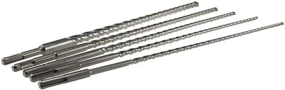 5tlg. SDS-PLUS Schlagbohrer Set, Ø 8-10-12-15-20mm, 60cm lang, ChiliTec 22243 - Bild 1 von 4