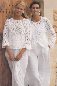 Jacket sweater top crochet pattern copy 4 ply - Picture 1 of 2