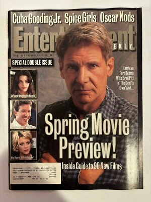Entertainment Weekly 367/368 Feb 1997 Harrison Ford Spice Girls Cuba Gooding Jr. - Image 1 of 4