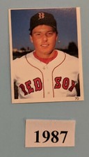 1987 1988 1989 1990 Red Foley Sticker - U Pick the Player