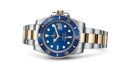 Rolex Submariner Fecha Dos Tonos Acero y Oro 40mm Esfera Azul Bisel Cerámico 116613 Foto 1 de 4