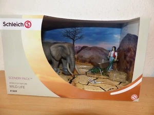 Schleich 41409 Figuren Wild Life Elefantenpflege #NEU in OVP# - Bild 1 von 3