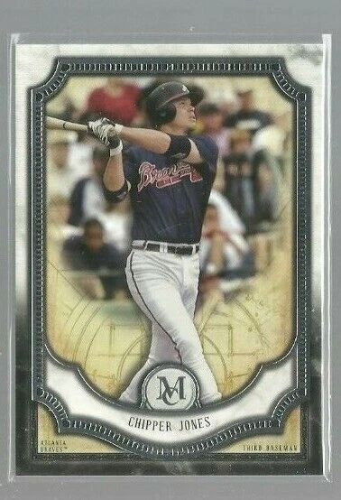 2018 Topps Museum Collection #75 Chipper Jones (ref 110917) - Image 1 of 1