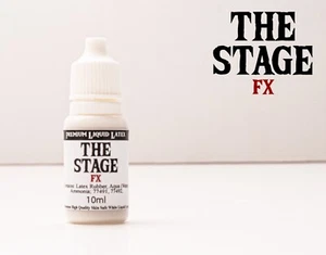 THE STAGE FX 10ml Liquid Latex Halloween Skin Safe Party Fancy Theatrical Makeup - Picture 1 of 1
