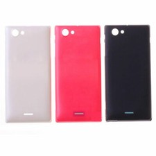 For Sony Xperia Z Series Battery Back Housing Glass Cover Black With Adhesive