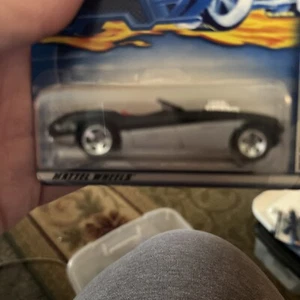 2001 Hot Wheels First Editions Austin Healy Black w/ Chrome 5 spoke wheels - Picture 1 of 1