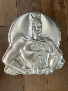 Vintage Wilton Cake Pan Batman Supereroe DC Comics Stampo 1989 - Foto 1 di 1
