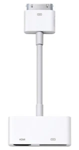 NEW ORIGINAL Apple MD098ZM/A A1422 Digital AV Adapter (30-Pin) White *SEALED BOX - Picture 1 of 9