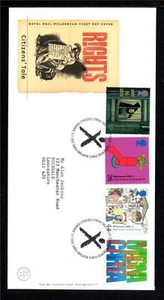 GB 1999 MILLENNIUM SERIES - THE CITIZEN'S TALE FDC POWYS CANCEL - Picture 1 of 1