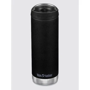 Klean Kanteen 473ml TKWide Insulated Coffee Tumbler Black with Café Cap - Picture 1 of 1
