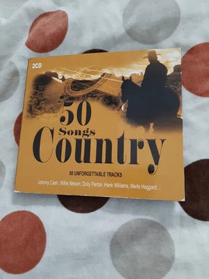 2CD 50 Songs Country, Johnny Cash, Tex Ritter, Dolly Parto... | CD | Neuwertig - Bild 1 von 3