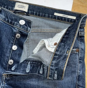 Citizens of Humanity Premium Vintage EMERSON SLIM BOYFRIEND Botón Mosca Jeans 27 - Imagen 1 de 12