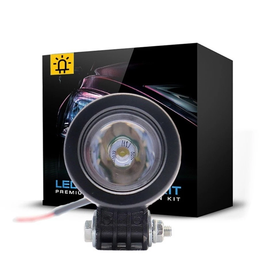 For Off Road LED Spot Light 65mm 10W for Car Motorcycle Truck ATV Front Use - Image 1 of 4