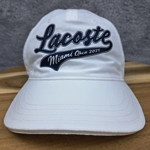 Gorra deportiva Lacoste Miami Open edición 2025 ligera M/L gorra de tenis unisex - Imagen 1 de 10