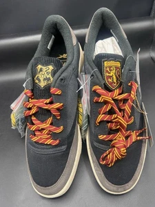 Men's Reebok Club C 85 Harry Potter Sneaker in Black Dark Brown Size 12 - Picture 1 of 7