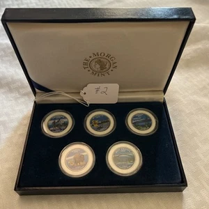 Five Colorized Statehood Quarter Dollars 2005- Best Offer Wanted! #2 - Picture 1 of 24