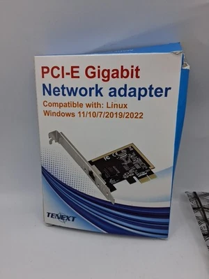 Realtek Chipset Gigabit PCI Express Ethernet Network Interface Card with Low ... - Image 1 of 4