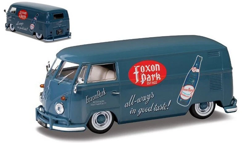Volkswagen T1 Type 2 Panel Van Foxon Park 1:43 VANGUARDS VA14503 - Immagine 1 di 1