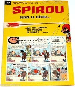 Le journal SPIROU n° 1347 de 1964 magazine sans mini récit revue Timour aventure - Picture 1 of 1