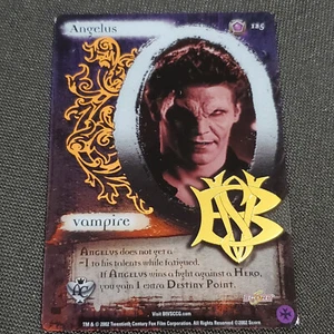 ESSENCE (Acetate) CARD SET 122-125 LIMITED 1st Ed. Angel's Curse Buffy BTVS CCG - Picture 1 of 8