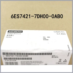 New SIEMENS Signal module 6ES7421-7DH00-0AB0 industrial equipme - Picture 1 of 7