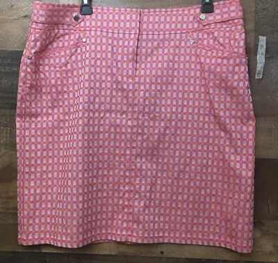 NUEVO CON ETIQUETAS Falda Etcetera Mujer 16 Elastizada Playa Golf Atletismo Viajes Costeros Vacaciones Foto 1 de 4