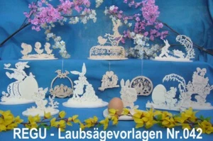 REGU - Laubsägevorlagen Nr.042 " Deko für´s OSTERN " alles zum selber basteln BB - Imagen 1 de 5