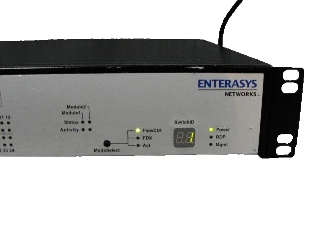 Enterasys Networks Vertical Horizon VH-2402S Fast Ethernet 24-Ports Switch - Image 1 of 4
