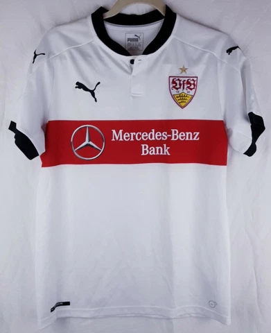 VfB Stuttgart football jersey home shirt Puma Youth SIZE XXL Mercedes Benz Cover