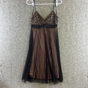 Vestido Sue Wong Nocturne 6 Babydoll Encaje Lencería Transparente Capricho Corto - Imagen 1 de 6