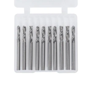 10 Stück Doppelkantenfräser Schneiden 2,0 mm Klinge Nut Spirallänge 12 mm - Bild 1 von 12