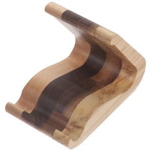 Handy Stehen Rustikalen Handy Stand Desktop-Halter Holz Telefon Rack - Bild 1 von 12