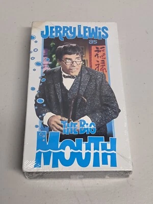 The Big Mouth 1967 (VHS, 1997) Brand New Factory Sealed Watermarks Jerry Lewis  - Image 1 of 4