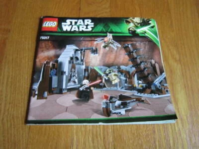 Lego 75017 Star Wars Instruction Manual ONLY Construction Guide FREE SHIP - Image 1 of 4